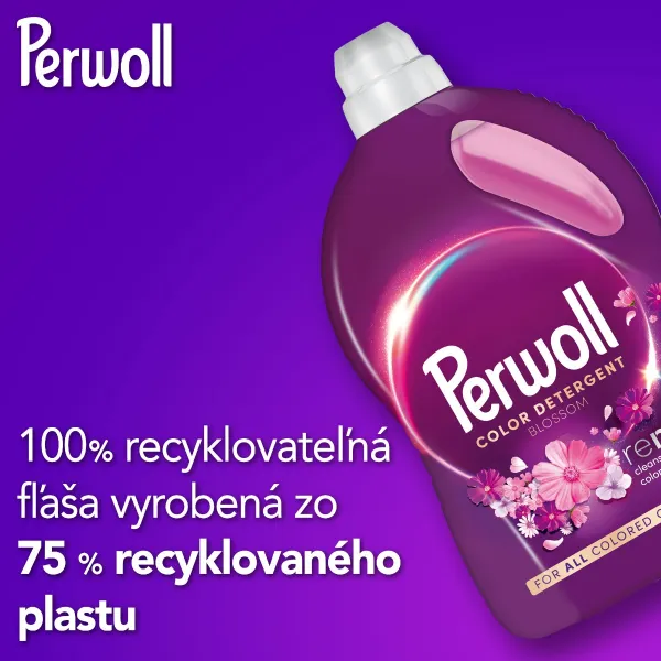 PERWOLL Prací gél Color Blossom 75 pranie 3,75 l