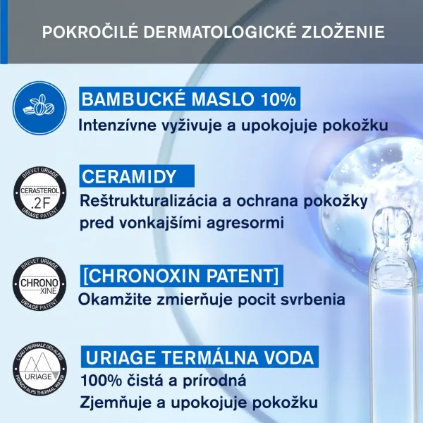 Uriage Xémose Face Cream výživný krém pre veľmi suchú a citlivú pleť 40 ml