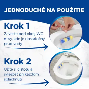 Bref Power Aktiv Lemon tuhý WC blok 4 x 50 g 1bal
