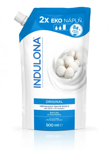 Tekuté mydlo INDULONA náhradná náplň 500ml Original