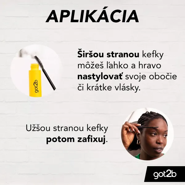 got2b gél na obočie Glued 4 Brows & Edges