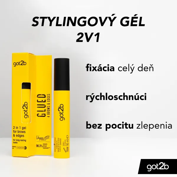 got2b gél na obočie Glued 4 Brows & Edges