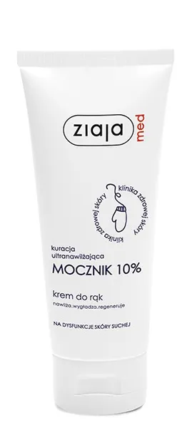 Ziaja Med Ultra-Moisturizing with Urea intenzívny regeneračný krém na ruky (10% Urea) 100 ml