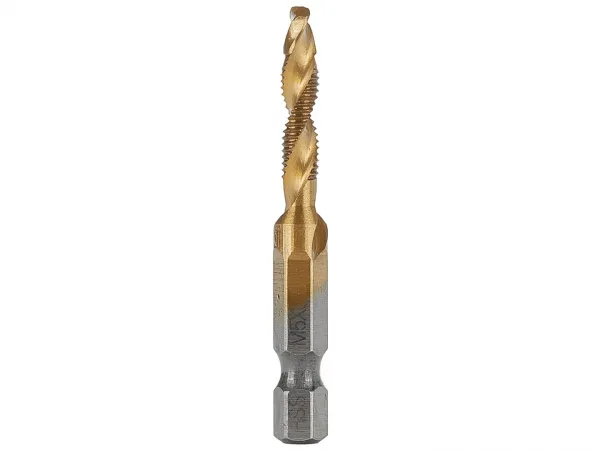 Závitový vrták HSS M5×0,8 mm s HEX stopkou GEKO G38132