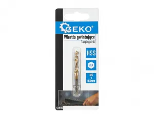 Závitový vrták HSS M5×0,8 mm s HEX stopkou GEKO G38132