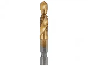 Závitový vrták HSS M8×1,25 mm s HEX stopkou GEKO G38134