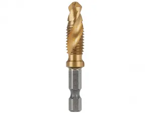 Závitový vrták HSS M10×1,5 mm s HEX stopkou GEKO G38135