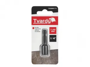 GEKO T00192‑7‑1 – 1/4″ magnetický rázový adaptér 7 mm × 48 mm