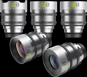 NiSi Athena Tuned Cine Lens Set PL-Mount