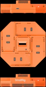 SmallRig 4837 NP-F 4-kanálová nabíjačka batérií pre fotoaparáty