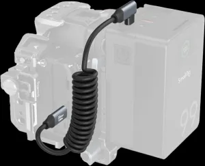 Uhlový stočený dátový kábel SmallRig 4792 USB-C priamy na USB-C