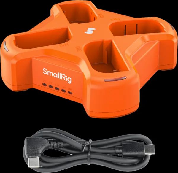 SmallRig 4838 LP-E6NH 4-kanálová nabíjačka batérií pre fotoaparáty