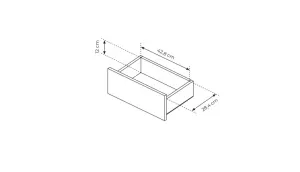 ArtLas Komoda VACCA 163 3D3S