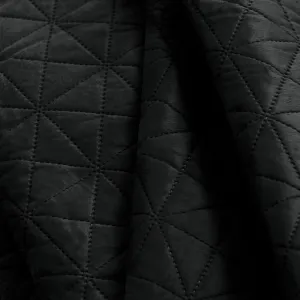 Restilo Prešívaný prehoz na posteľ LAILA 170x270 čierny