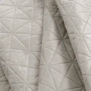 Restilo Prešívaný prehoz na posteľ LAILA 170x210 krémový