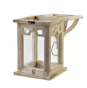 Mondex Lucerna LOKKE 16x26 cm hnedá