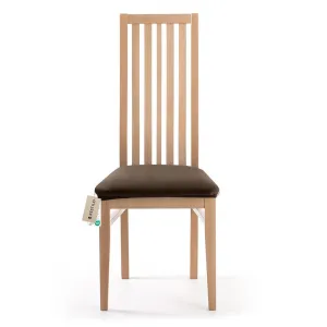 Restilo Napínací poťah na stoličku SENTO II 1 ks tmavohnedý