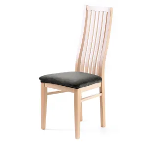 Restilo Napínací poťah na stoličku SENTO II 1 ks tmavosivý