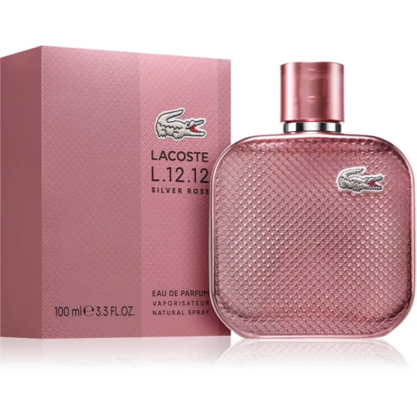 Lacoste L.12.12 Silver Rose parfumovaná voda pre ženy 100 ml