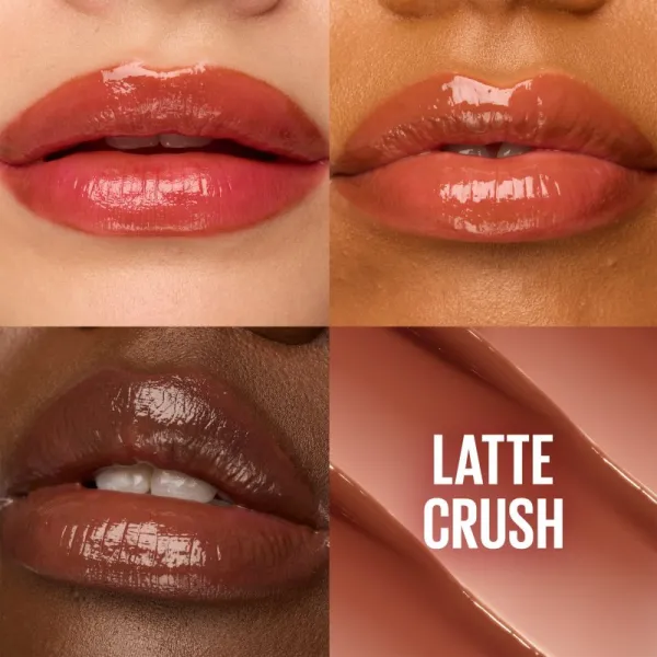 MAYBELLINE NEW YORK Lifter Glaze intenzívny hydratačný balzam na pery s vysokým leskom odtieň 009 Latte Crush 2.8 g