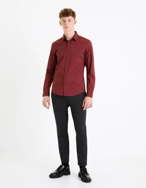Celio Slim Shirt Masantal - Mens