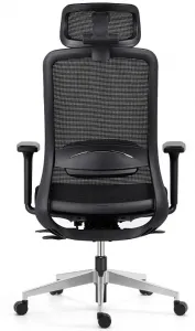MERCURY Ergonomická kancelárska stolička VELTEA čierna