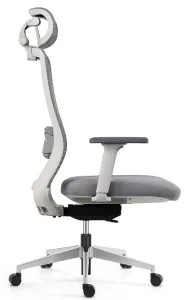 MERCURY Ergonomická kancelárska stolička VELTEA sivá
