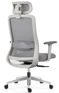 MERCURY Ergonomická kancelárska stolička VELTEA sivá