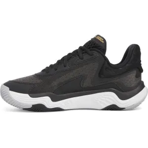 Under Armour SPAWN 7 Unisexová basketbalová obuv, čierna, veľkosť 41