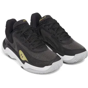 Under Armour SPAWN 7 Unisexová basketbalová obuv, čierna, veľkosť 41