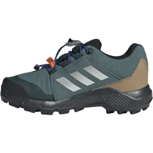 adidas TERREX GTX K Detská outdoorová obuv, tmavo zelená, veľkosť