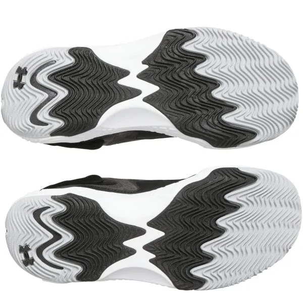 Under Armour SPAWN 7 Unisexová basketbalová obuv, čierna, veľkosť 41