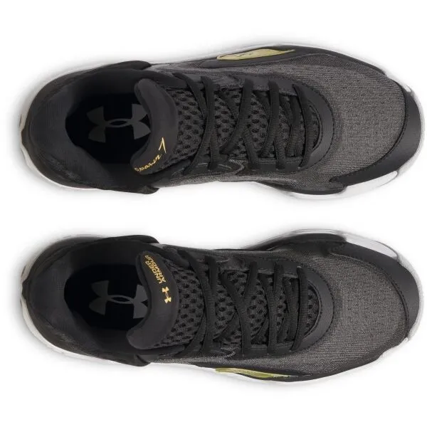 Under Armour SPAWN 7 Unisexová basketbalová obuv, čierna, veľkosť 41
