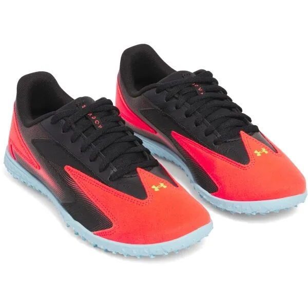 Under Armour SHADOW TURF 3 JR Detské turfy, oranžová, veľkosť 38