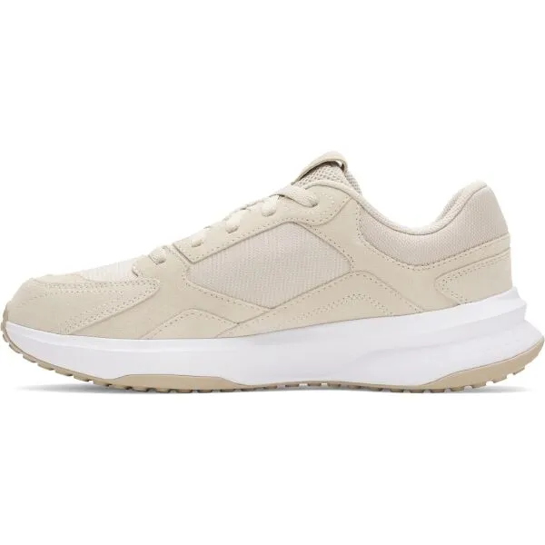 Under Armour CHARGED EDGE SUEDE Pánska voľnočasová obuv, béžová, veľkosť 43