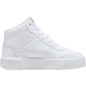 Puma CARINA 3.0 MID Dámska obuv na voľný čas, biela, veľkosť 41