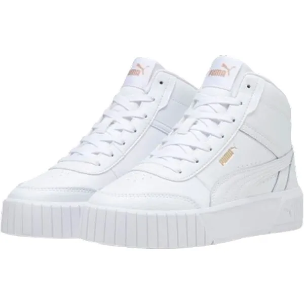 Puma CARINA 3.0 MID Dámska obuv na voľný čas, biela, veľkosť 41