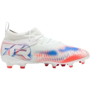 Puma FUTURE 8 MATCH FG/AG Pánske kopačky, biela, veľkosť 33