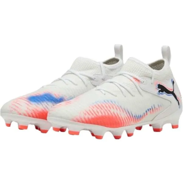 Puma FUTURE 8 MATCH FG/AG Pánske kopačky, biela, veľkosť 33