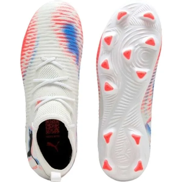 Puma FUTURE 8 MATCH FG/AG Pánske kopačky, biela, veľkosť 33