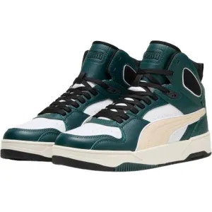 Puma RBD BREAK MID Pánske členkové tenisky, zelená, veľkosť 40