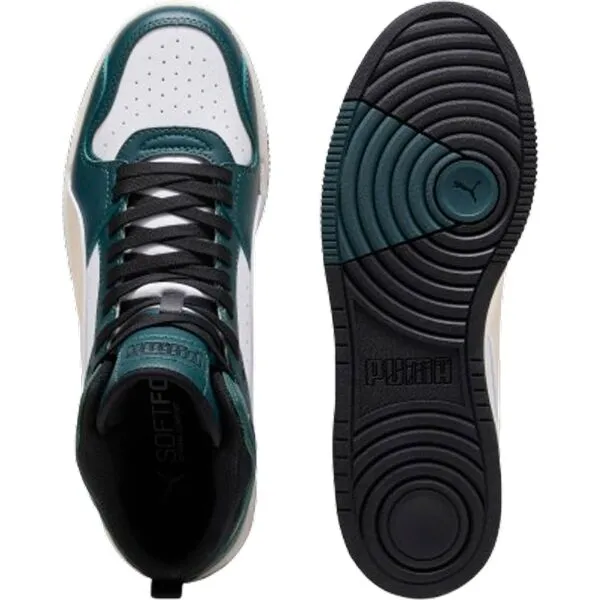 Puma RBD BREAK MID Pánske členkové tenisky, zelená, veľkosť 40