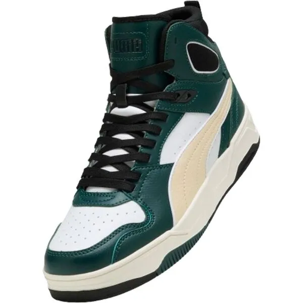 Puma RBD BREAK MID Pánske členkové tenisky, zelená, veľkosť 40