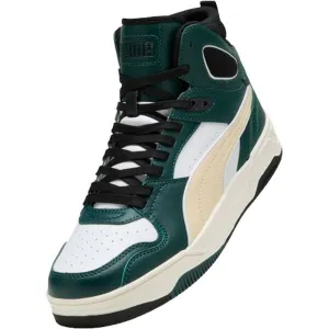 Puma RBD BREAK MID Pánske členkové tenisky, zelená, veľkosť 40