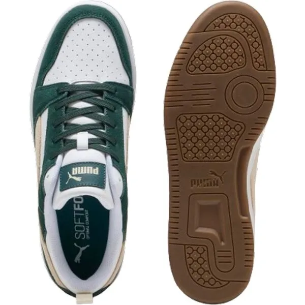Puma REBOUND V6 LOW Pánska vychádzková obuv, biela, veľkosť 40