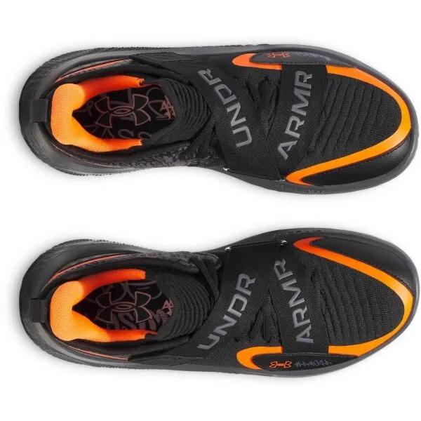 Under Armour FLOW FUTR X 4 Unisexová basketbalová obuv, čierna, veľkosť 44