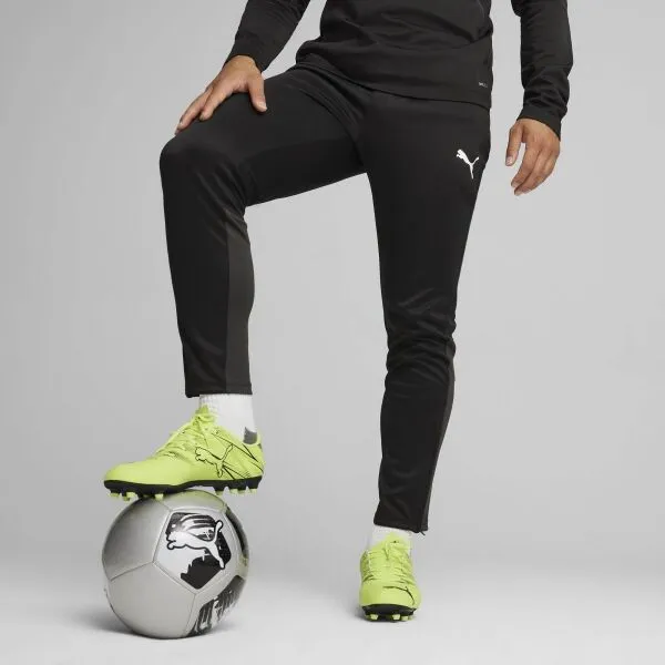 Puma TEAMGOAL TRAINING PANT JR Detské športové tepláky, čierna, veľkosť