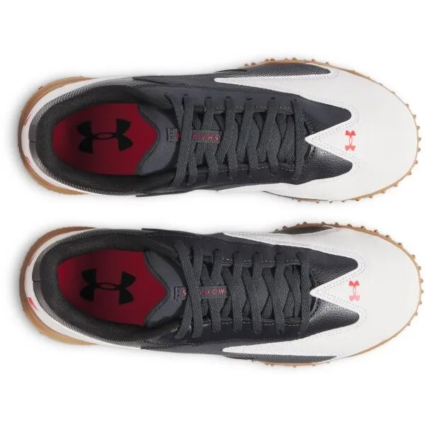 Under Armour SHADOW TURF 3 Unisexové turfy, biela, veľkosť 41