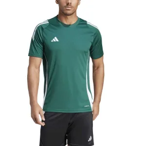 adidas TIRO24 TRAINING JERSEY Futbalový dres, tmavo zelená, veľkosť