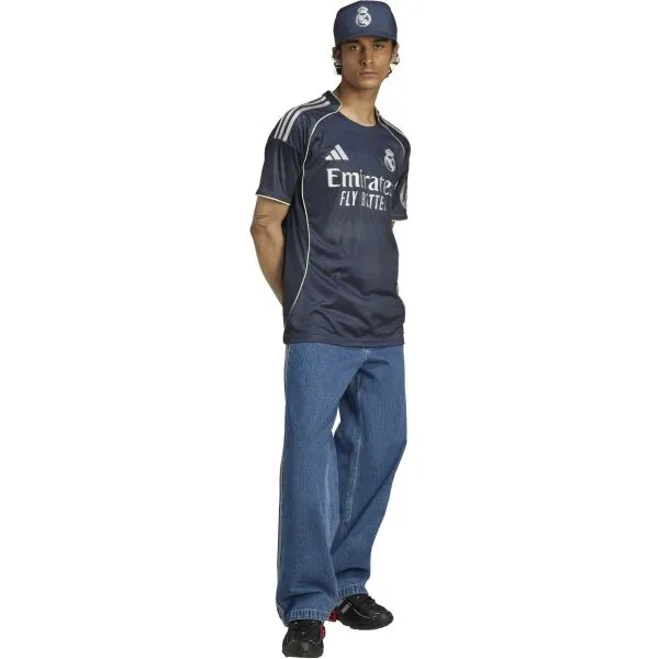 adidas REAL MADRID AWAY JERSEY Pánsky futbalový dres, tmavo modrá, veľkosť